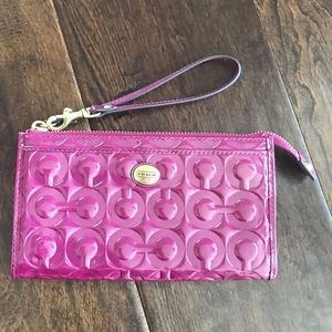 Coach wallet wristlet